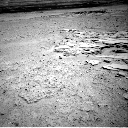 Nasa's Mars rover Curiosity acquired this image using its Right Navigation Camera on Sol 593, at drive 60, site number 31