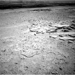 Nasa's Mars rover Curiosity acquired this image using its Right Navigation Camera on Sol 593, at drive 66, site number 31