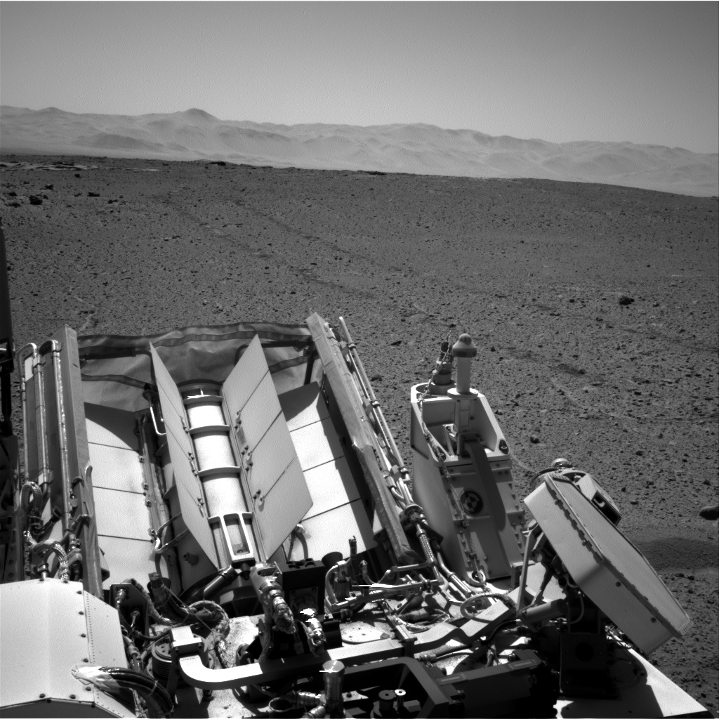 Nasa's Mars rover Curiosity acquired this image using its Right Navigation Camera on Sol 593, at drive 72, site number 31