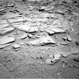 Nasa's Mars rover Curiosity acquired this image using its Right Navigation Camera on Sol 593, at drive 90, site number 31