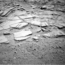 Nasa's Mars rover Curiosity acquired this image using its Right Navigation Camera on Sol 593, at drive 96, site number 31