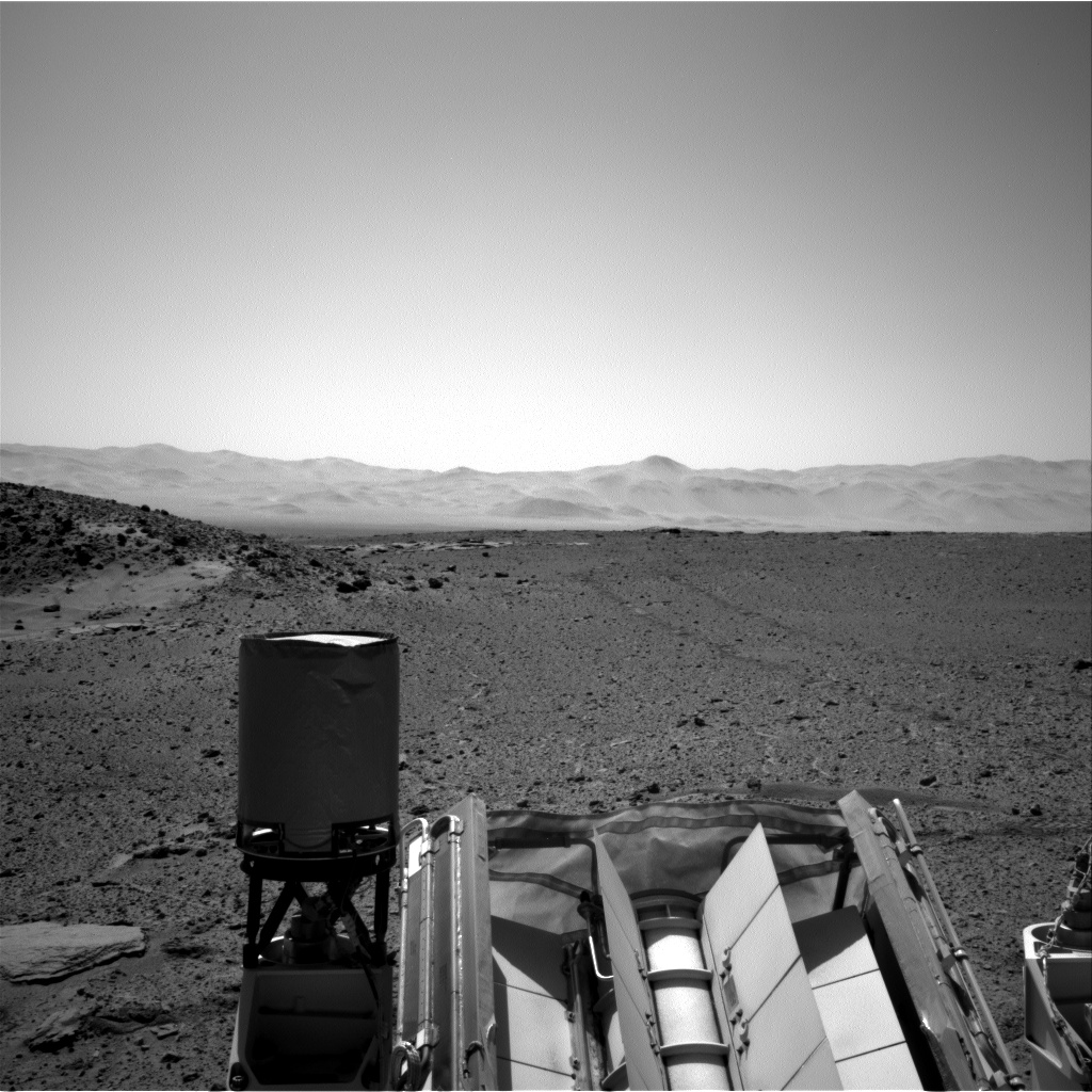 Nasa's Mars rover Curiosity acquired this image using its Right Navigation Camera on Sol 593, at drive 108, site number 31