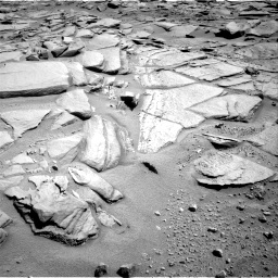 Nasa's Mars rover Curiosity acquired this image using its Right Navigation Camera on Sol 593, at drive 120, site number 31