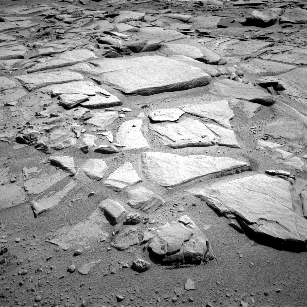 Nasa's Mars rover Curiosity acquired this image using its Right Navigation Camera on Sol 593, at drive 144, site number 31