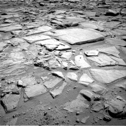 Nasa's Mars rover Curiosity acquired this image using its Right Navigation Camera on Sol 593, at drive 156, site number 31