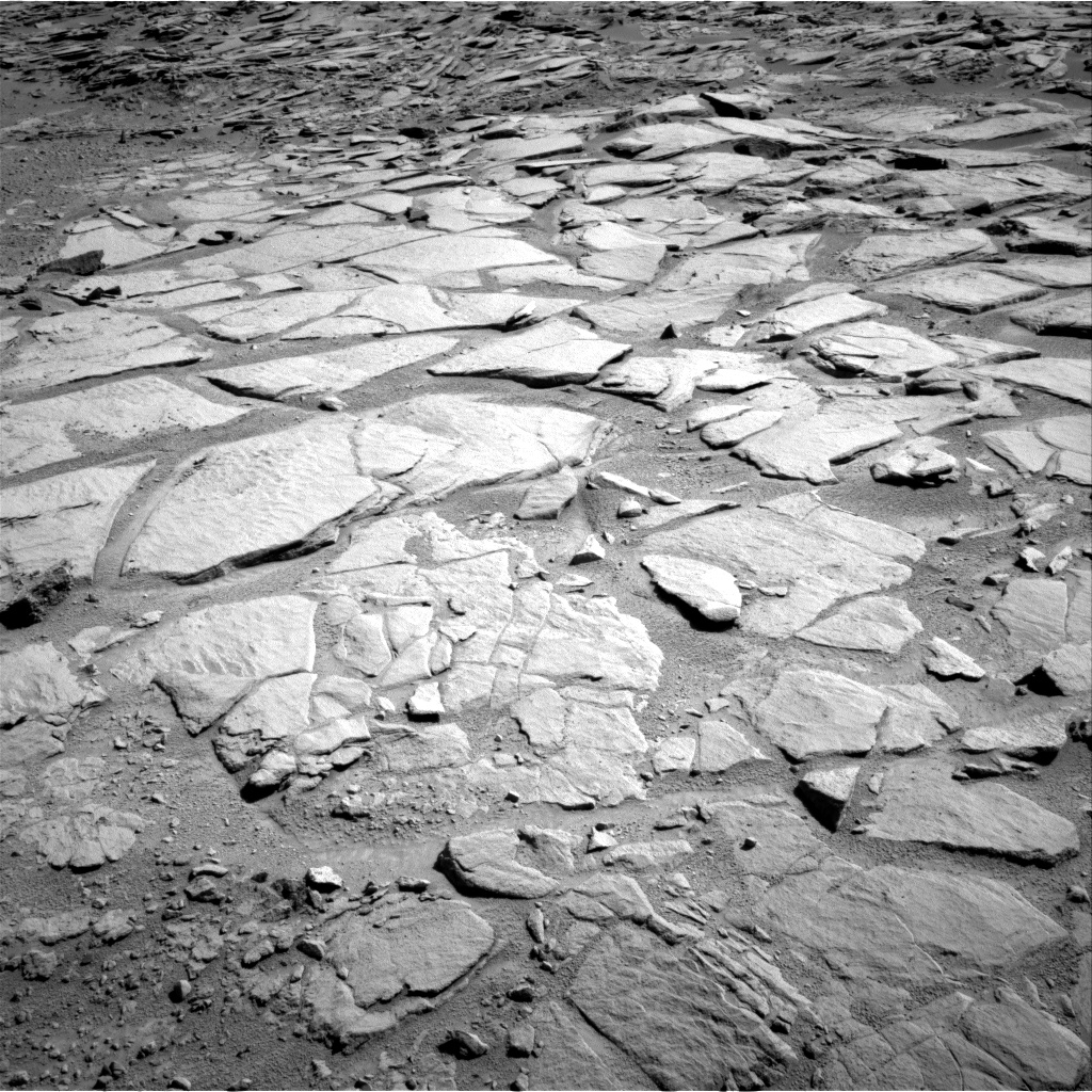 Nasa's Mars rover Curiosity acquired this image using its Right Navigation Camera on Sol 593, at drive 174, site number 31