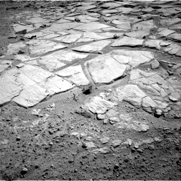 Nasa's Mars rover Curiosity acquired this image using its Right Navigation Camera on Sol 593, at drive 192, site number 31