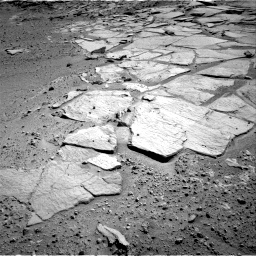 Nasa's Mars rover Curiosity acquired this image using its Right Navigation Camera on Sol 593, at drive 204, site number 31