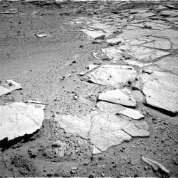 Nasa's Mars rover Curiosity acquired this image using its Right Navigation Camera on Sol 593, at drive 210, site number 31