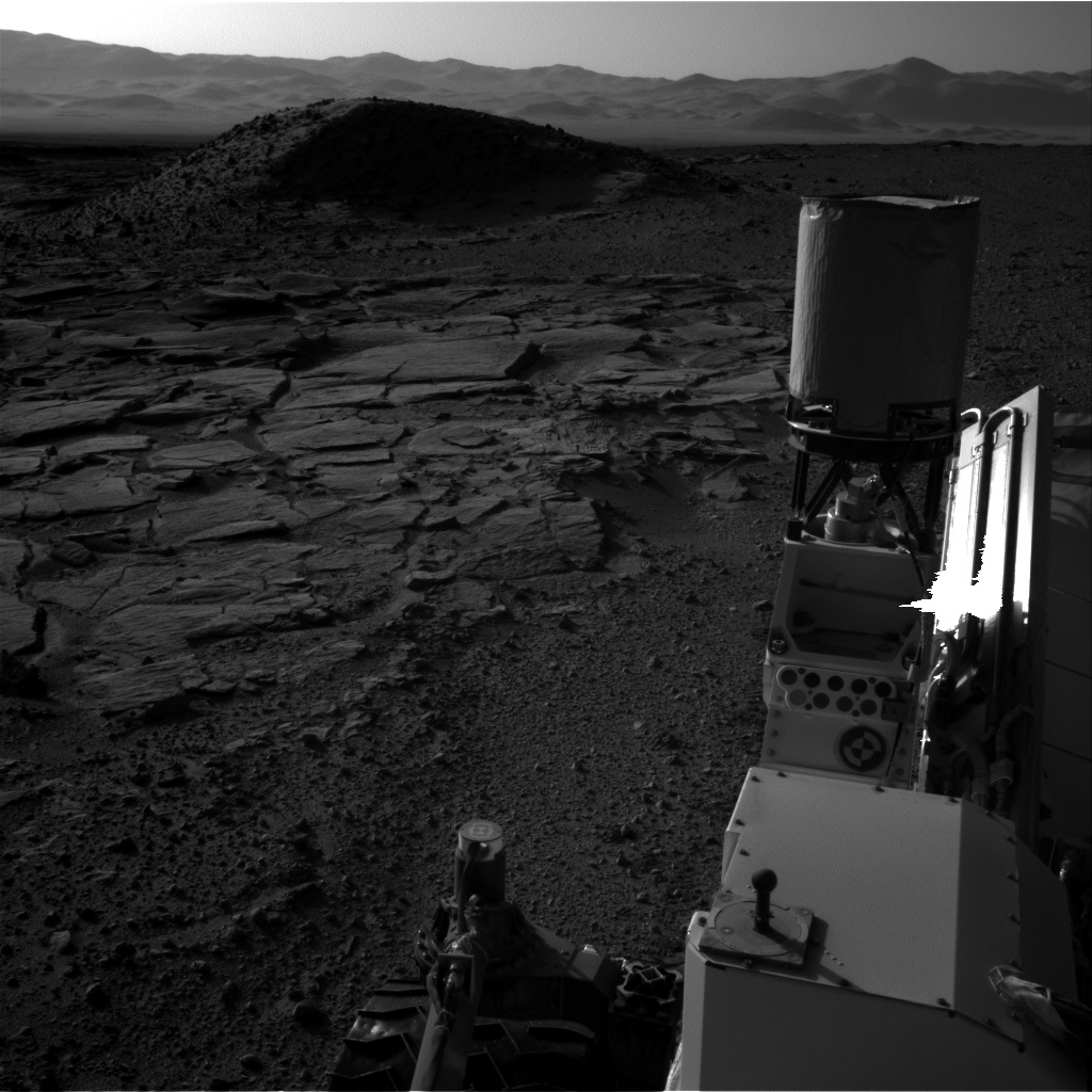 Nasa's Mars rover Curiosity acquired this image using its Right Navigation Camera on Sol 593, at drive 216, site number 31