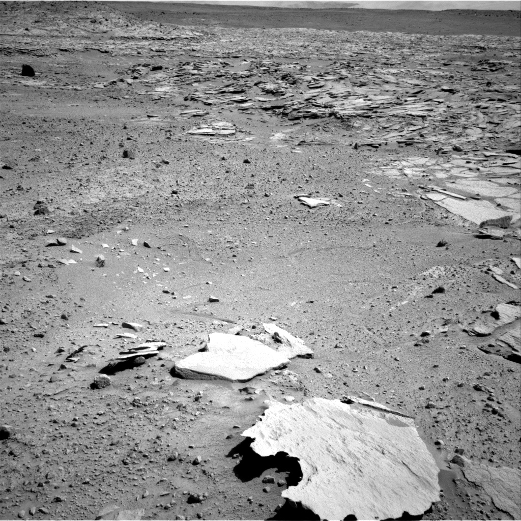 Nasa's Mars rover Curiosity acquired this image using its Right Navigation Camera on Sol 594, at drive 216, site number 31