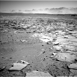 Nasa's Mars rover Curiosity acquired this image using its Left Navigation Camera on Sol 595, at drive 216, site number 31