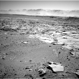 Nasa's Mars rover Curiosity acquired this image using its Left Navigation Camera on Sol 595, at drive 222, site number 31