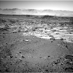 Nasa's Mars rover Curiosity acquired this image using its Left Navigation Camera on Sol 595, at drive 228, site number 31