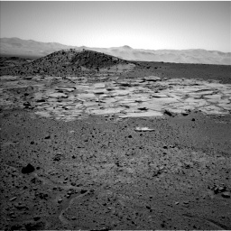 Nasa's Mars rover Curiosity acquired this image using its Left Navigation Camera on Sol 595, at drive 252, site number 31