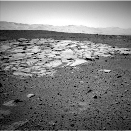 Nasa's Mars rover Curiosity acquired this image using its Left Navigation Camera on Sol 595, at drive 306, site number 31