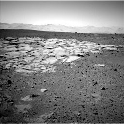 Nasa's Mars rover Curiosity acquired this image using its Left Navigation Camera on Sol 595, at drive 312, site number 31