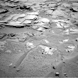 Nasa's Mars rover Curiosity acquired this image using its Left Navigation Camera on Sol 595, at drive 342, site number 31