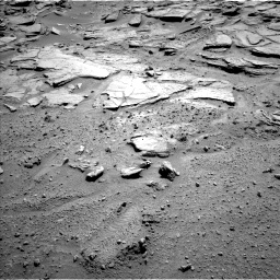 Nasa's Mars rover Curiosity acquired this image using its Left Navigation Camera on Sol 595, at drive 378, site number 31