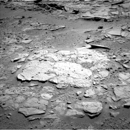 Nasa's Mars rover Curiosity acquired this image using its Left Navigation Camera on Sol 595, at drive 432, site number 31