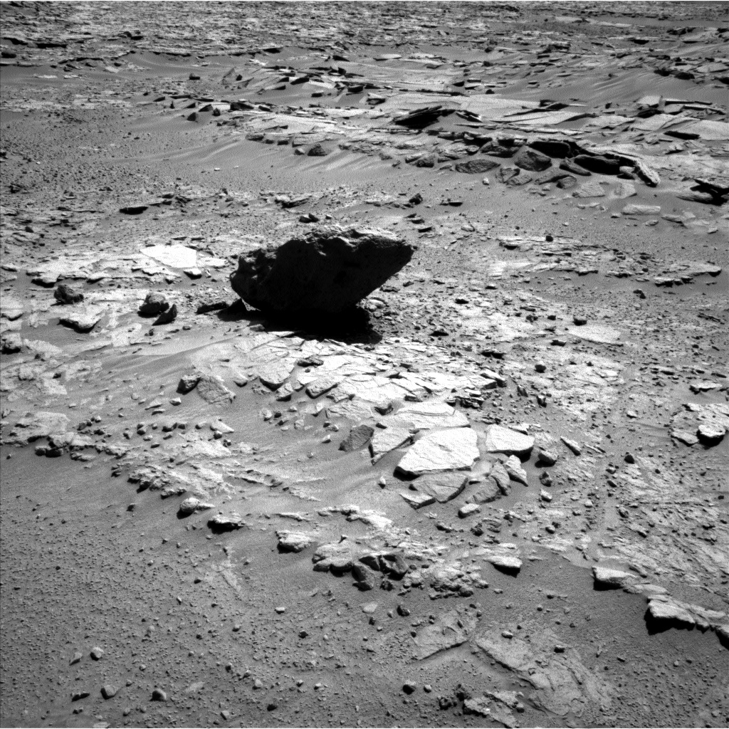 Nasa's Mars rover Curiosity acquired this image using its Left Navigation Camera on Sol 595, at drive 456, site number 31