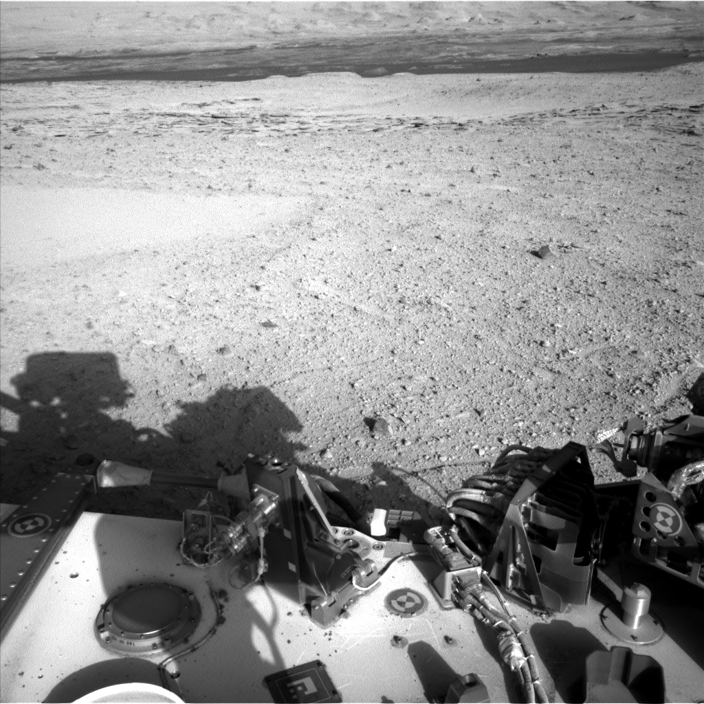 Nasa's Mars rover Curiosity acquired this image using its Left Navigation Camera on Sol 595, at drive 538, site number 31