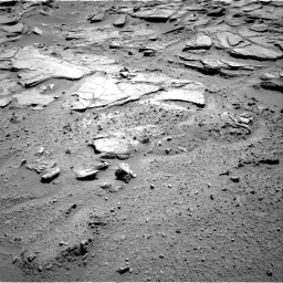Nasa's Mars rover Curiosity acquired this image using its Right Navigation Camera on Sol 595, at drive 378, site number 31