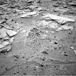 Nasa's Mars rover Curiosity acquired this image using its Right Navigation Camera on Sol 595, at drive 396, site number 31