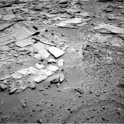 Nasa's Mars rover Curiosity acquired this image using its Right Navigation Camera on Sol 595, at drive 402, site number 31
