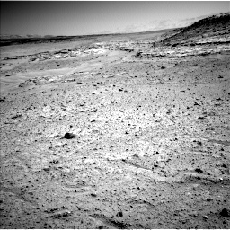 Nasa's Mars rover Curiosity acquired this image using its Left Navigation Camera on Sol 597, at drive 544, site number 31