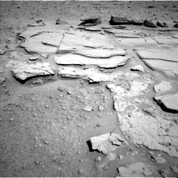 Nasa's Mars rover Curiosity acquired this image using its Left Navigation Camera on Sol 597, at drive 664, site number 31