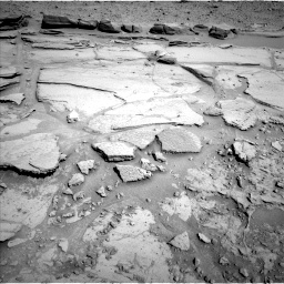Nasa's Mars rover Curiosity acquired this image using its Left Navigation Camera on Sol 597, at drive 682, site number 31