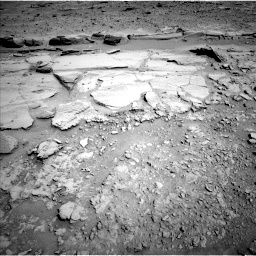 Nasa's Mars rover Curiosity acquired this image using its Left Navigation Camera on Sol 597, at drive 694, site number 31