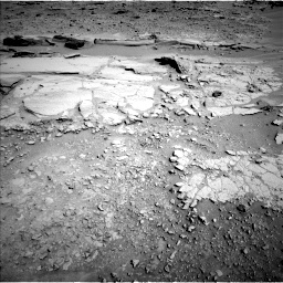Nasa's Mars rover Curiosity acquired this image using its Left Navigation Camera on Sol 597, at drive 700, site number 31