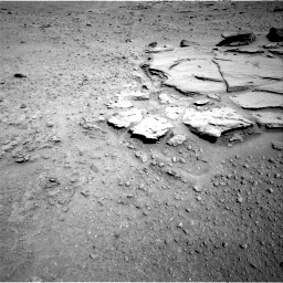 Nasa's Mars rover Curiosity acquired this image using its Right Navigation Camera on Sol 597, at drive 652, site number 31