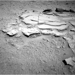 Nasa's Mars rover Curiosity acquired this image using its Right Navigation Camera on Sol 597, at drive 658, site number 31