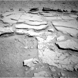 Nasa's Mars rover Curiosity acquired this image using its Right Navigation Camera on Sol 597, at drive 664, site number 31