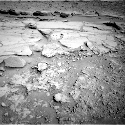 Nasa's Mars rover Curiosity acquired this image using its Right Navigation Camera on Sol 597, at drive 688, site number 31