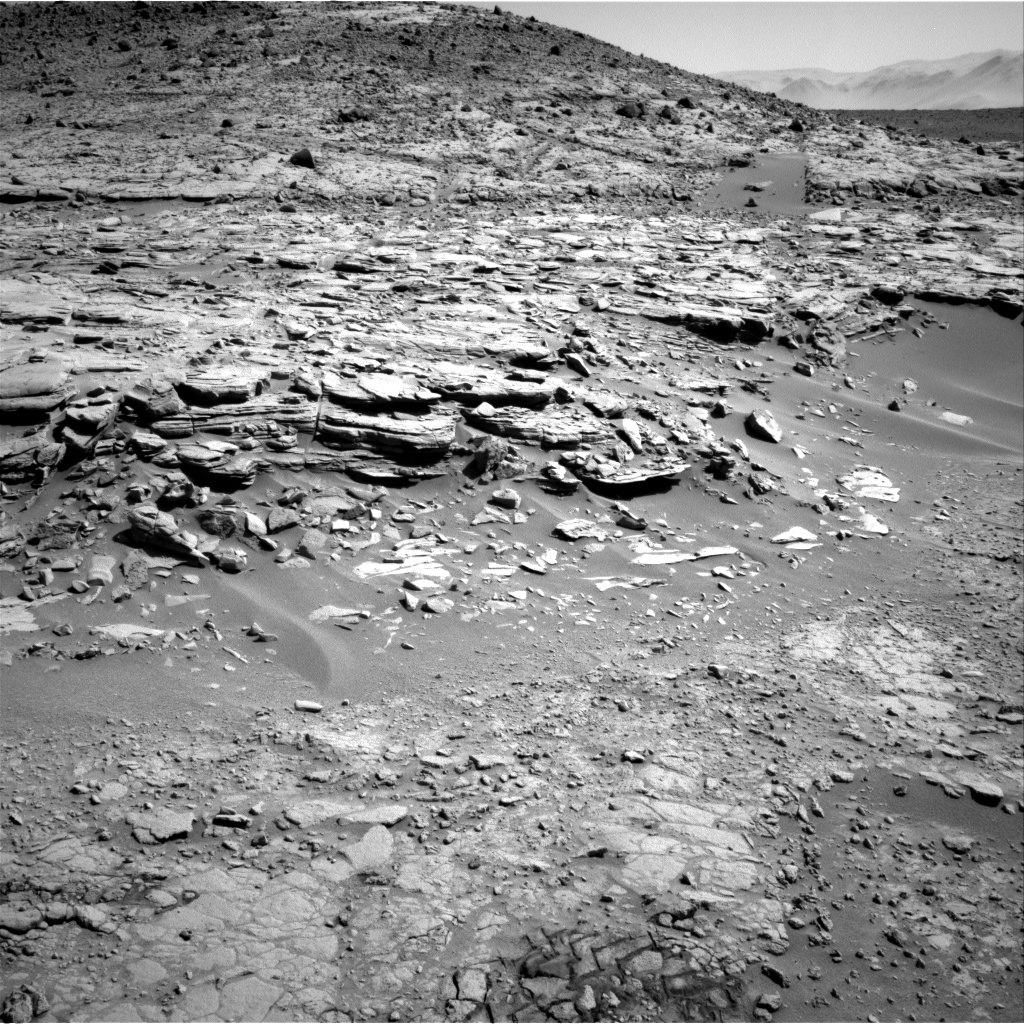 Nasa's Mars rover Curiosity acquired this image using its Right Navigation Camera on Sol 597, at drive 718, site number 31