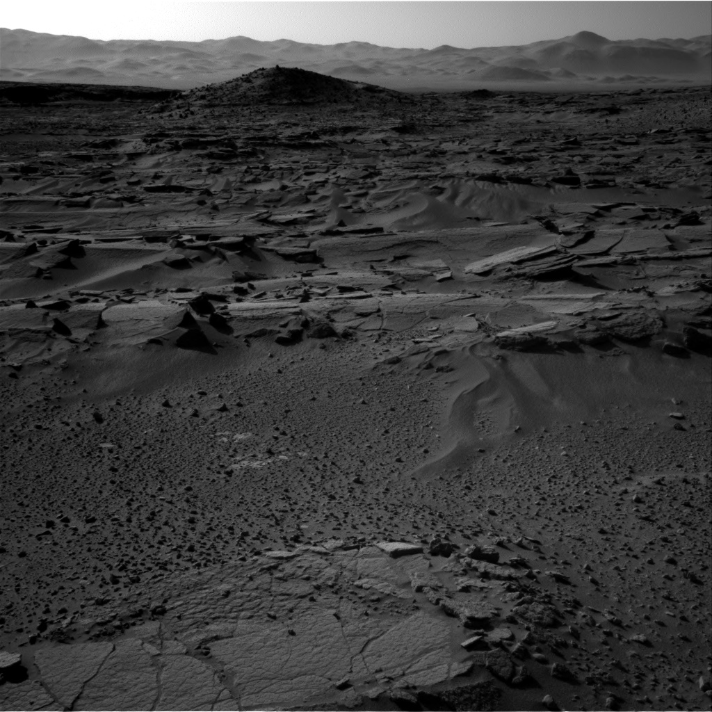 Nasa's Mars rover Curiosity acquired this image using its Right Navigation Camera on Sol 597, at drive 724, site number 31
