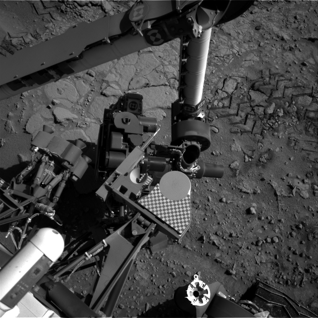 Nasa's Mars rover Curiosity acquired this image using its Right Navigation Camera on Sol 601, at drive 724, site number 31
