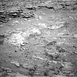 Nasa's Mars rover Curiosity acquired this image using its Left Navigation Camera on Sol 603, at drive 748, site number 31