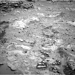 Nasa's Mars rover Curiosity acquired this image using its Left Navigation Camera on Sol 603, at drive 754, site number 31