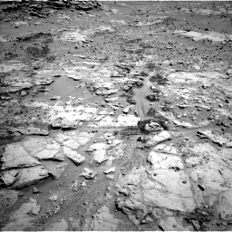 Nasa's Mars rover Curiosity acquired this image using its Left Navigation Camera on Sol 603, at drive 772, site number 31