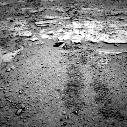 Nasa's Mars rover Curiosity acquired this image using its Left Navigation Camera on Sol 603, at drive 796, site number 31