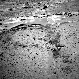 Nasa's Mars rover Curiosity acquired this image using its Left Navigation Camera on Sol 603, at drive 988, site number 31