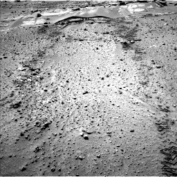 Nasa's Mars rover Curiosity acquired this image using its Left Navigation Camera on Sol 603, at drive 1006, site number 31
