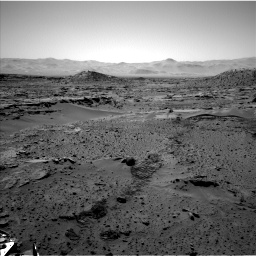 Nasa's Mars rover Curiosity acquired this image using its Left Navigation Camera on Sol 603, at drive 1036, site number 31