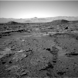 Nasa's Mars rover Curiosity acquired this image using its Left Navigation Camera on Sol 603, at drive 1042, site number 31