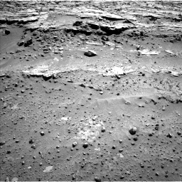 Nasa's Mars rover Curiosity acquired this image using its Left Navigation Camera on Sol 603, at drive 1058, site number 31
